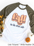 Retro Fall In the Air Raglan Tee