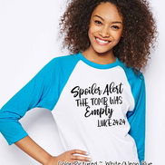 Spoiler Alert The Tomb Was Empty Easter Raglan Tee