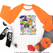 Halloween is My Favorite Halloween Raglan Tee