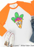 Monogram Easter Carrot Raglan Tee