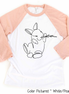 Easter Bunny Raglan Tee