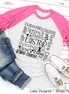 Easter Word Art ~ Subway Art Raglan Tee