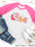 Gnome LOVE Easter Raglan Tee