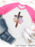 It is Finished Cross Raglan Tee