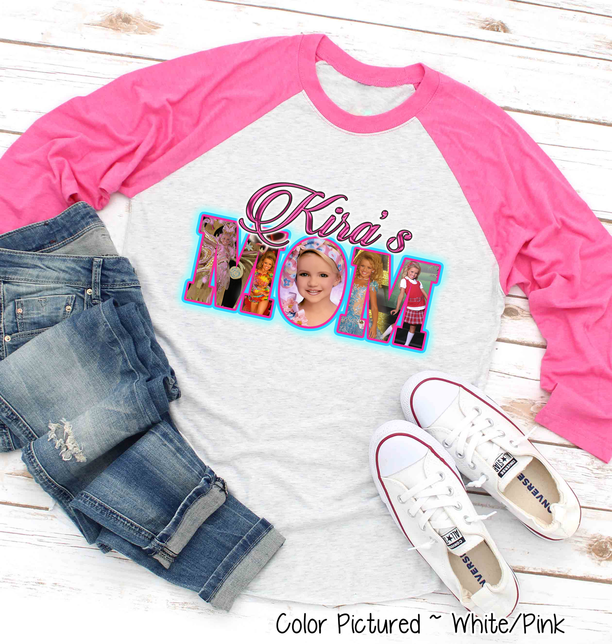 Pageant Mom (or any Title) Photo Tee