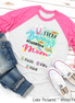 Personalized Shirt For Mom Every Bunny's Favorite & Easter Eggs with Custom Kids Name Easter Day Raglan Tee