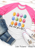 But Did You Dye? Easter Egg Raglan Tee