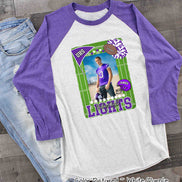 Friday Night Lights Ultimate Fan Tee Photo Raglan Shirt (Football, Cheer, Drill Team, Band)