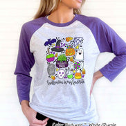 Halloween is My Favorite Halloween Raglan Tee