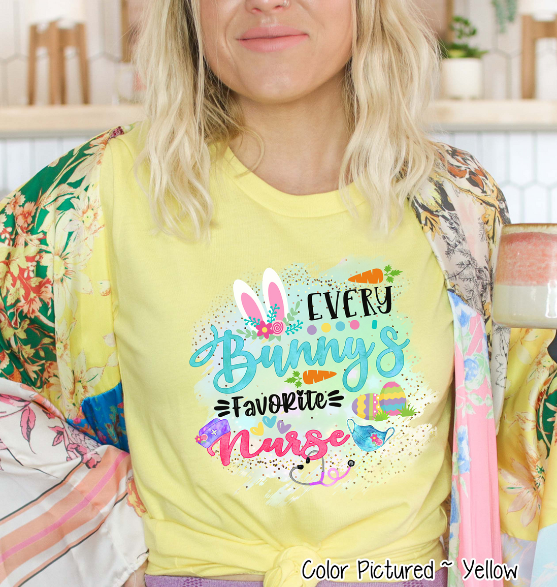 Every Bunny's Favorite Nurse Easter Tee
