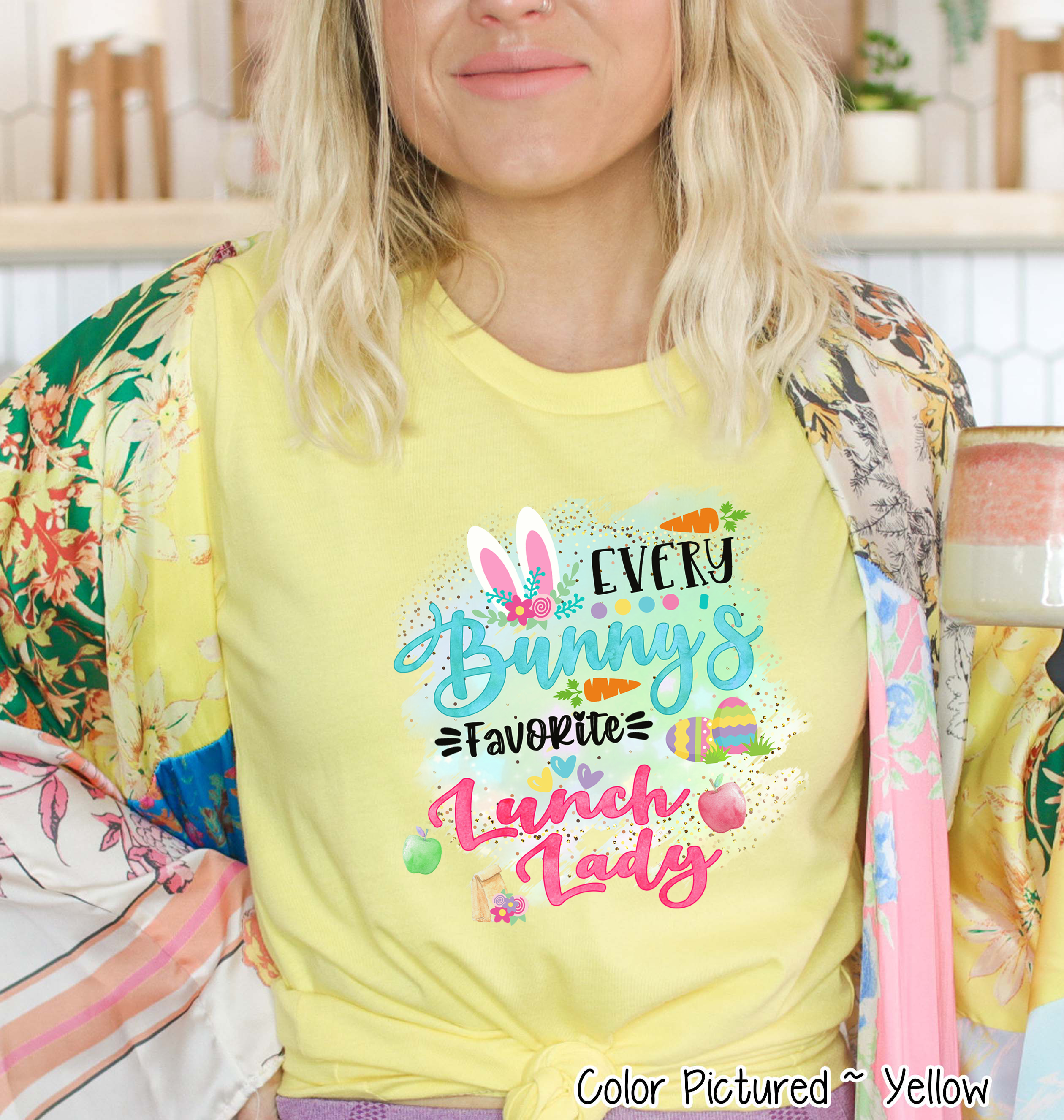 Every Bunny's Favorite Lunch Lady Easter Tee
