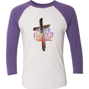 It is Finished Cross Raglan Tee