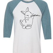 Easter Bunny Raglan Tee