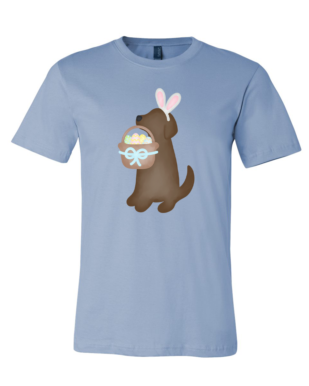 Dog Boy Brown Lab Easter Tee