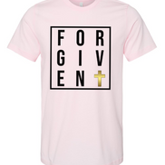 Forgiven with Gold Cross Easter Tee