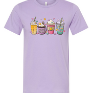 Monogram Coffe Latte Easter Drinks Tee
