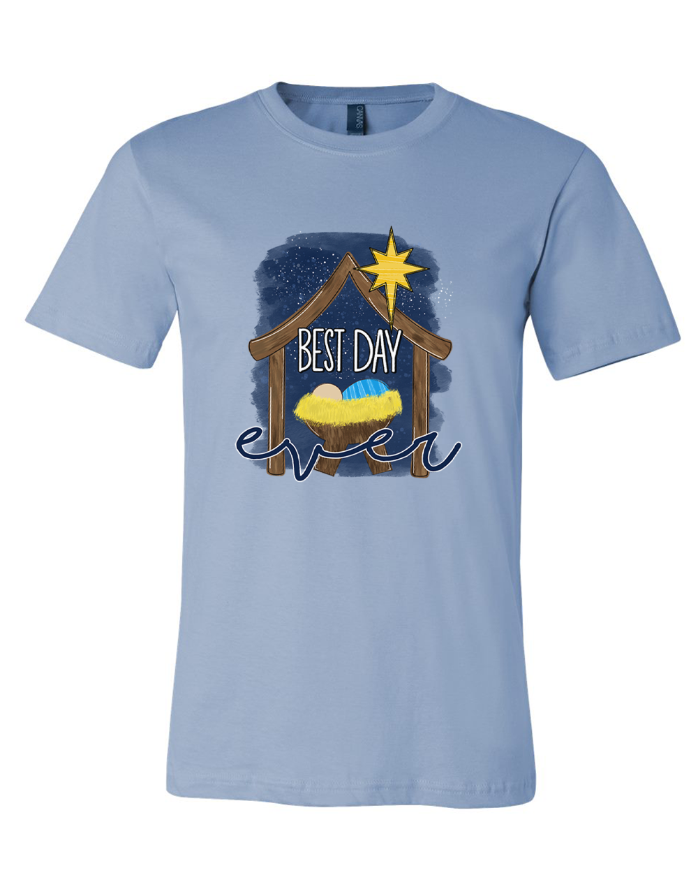 Best Day Ever Manger Christmas Tee