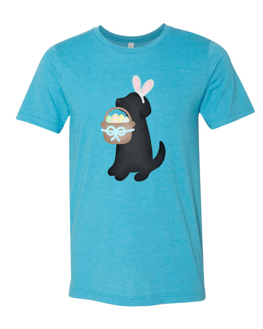 Dog Boy Black Lab Easter Tee