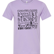 Easter Word Art ~ Subway Art Tee