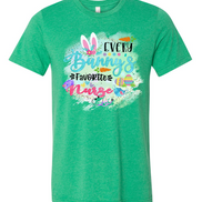 Every Bunny's Favorite Nurse Easter Tee