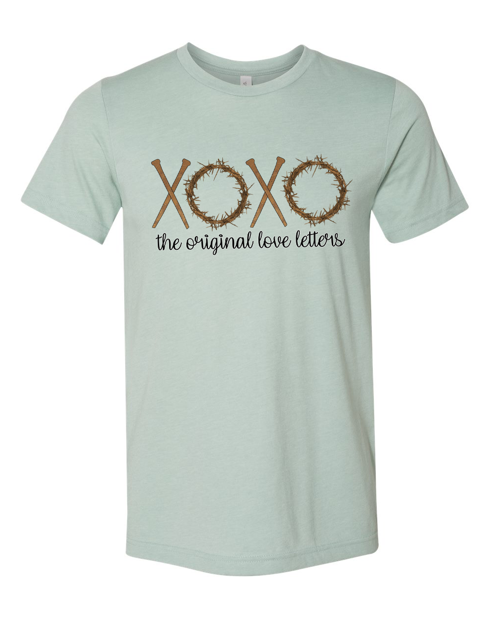 The Original Love Letters XOXO Christian Easter Tee