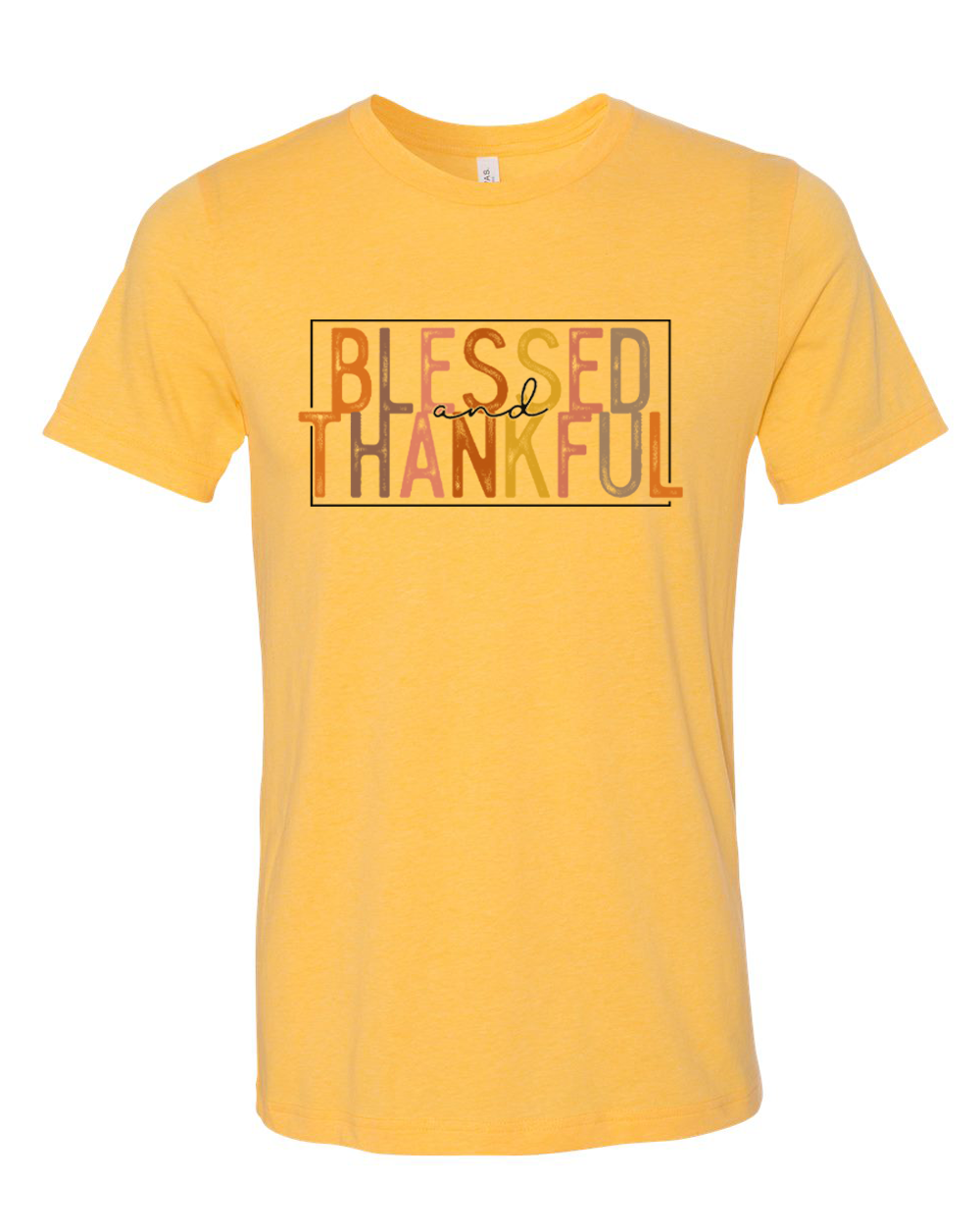 Blessed & Thankful Fall Tee