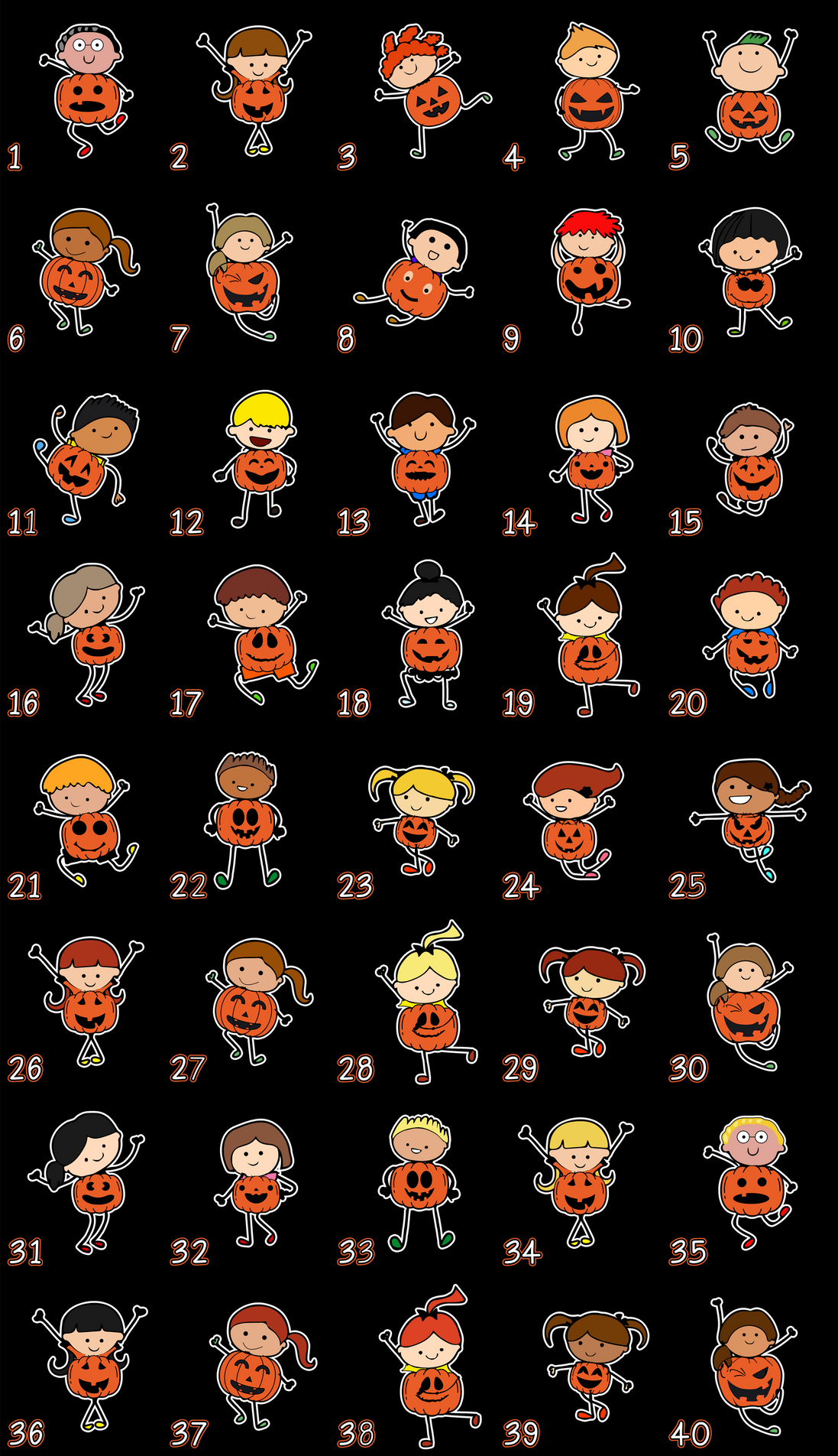 Mom, Grandma, Grandpa etc. Little Pumpkins  ~ Custom Named Kids Pumpkin Raglan Tee