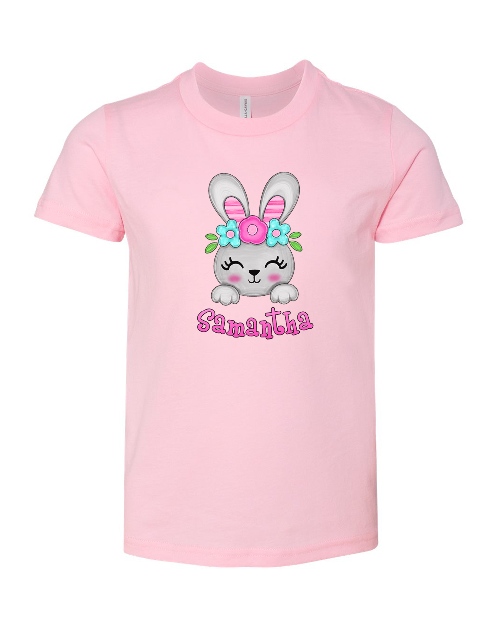 Personalized Easter Bunny Shirt with Custom Name Easter Day Tee